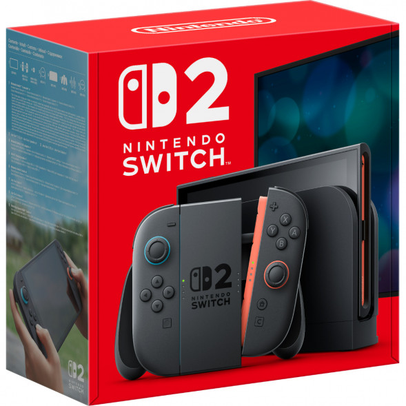 Игровая приставка Nintendo Switch 2, черный в Омске