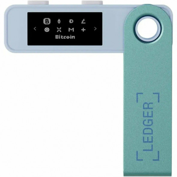 Аппаратный криптокошелек Ledger Nano X Pastel Green в Омске