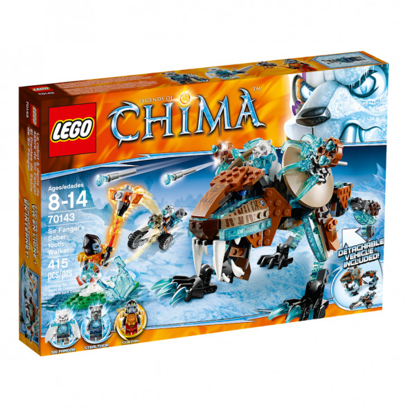Конструктор LEGO Legends of Chima 70143 Саблезубый шагающий робот Сэра Фангара в Омске