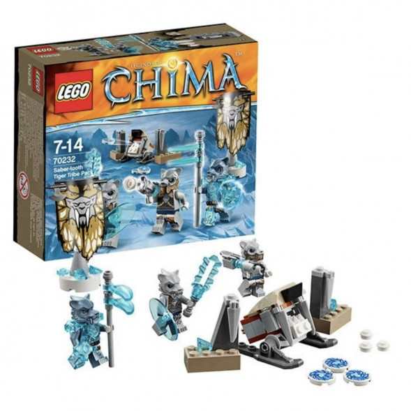 Конструктор LEGO Legends of Chima 70232 Лагерь клана Саблезубых Тигров в Омске