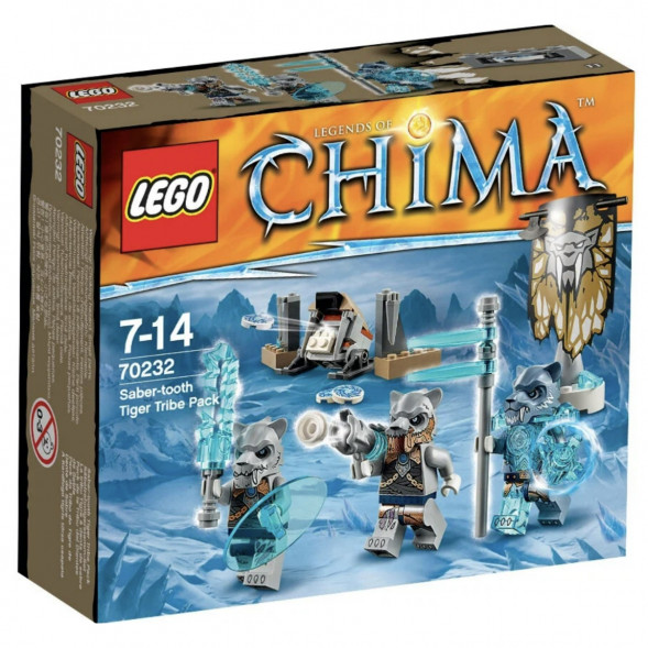 Конструктор LEGO Legends of Chima 70232 Лагерь клана Саблезубых Тигров в Омске