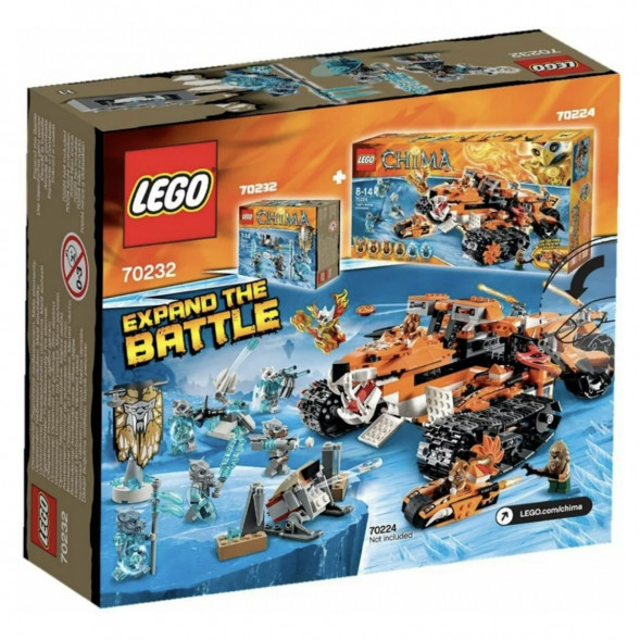 Конструктор LEGO Legends of Chima 70232 Лагерь клана Саблезубых Тигров в Омске