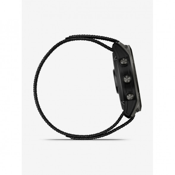 Умные часы Garmin Enduro 2 угольно-серый DLC титановый с нейлоновым ремешком UltraFit 010-02754-01 в Омске