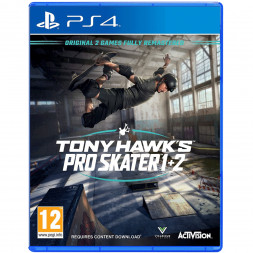 Игра Tony Hawk's Pro Skater 1 + 2 [PS4, английская версия]