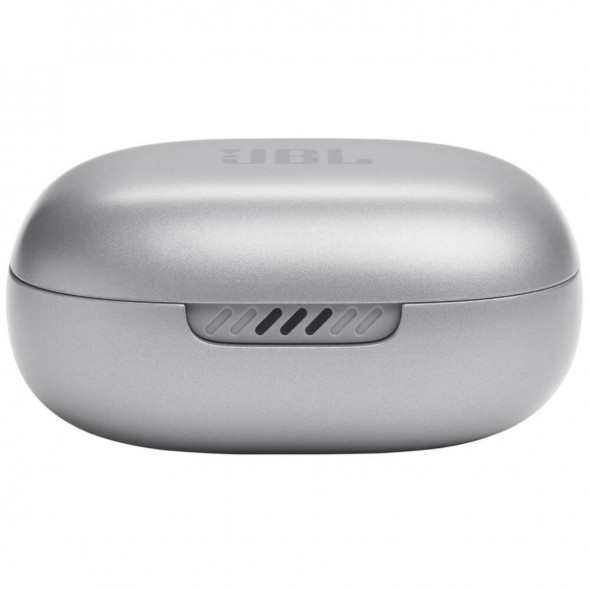 Беспроводные наушники JBL Live Flex, серебристый в Омске