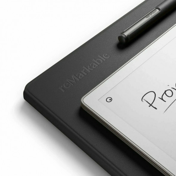 Графический планшет reMarkable Paper Pro + Marker Plus + чехол Book Folio Leather Black в Омске