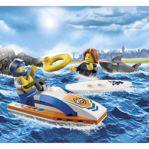 Конструктор LEGO City 60011 Спасение сёрфингиста в Омске