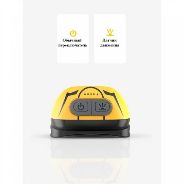 Фонарь налобный светодиодный HL05-S, желтый в Омске