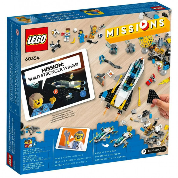 Конструктор LEGO City 60354 Космическая миссия для исследования Марса в Омске