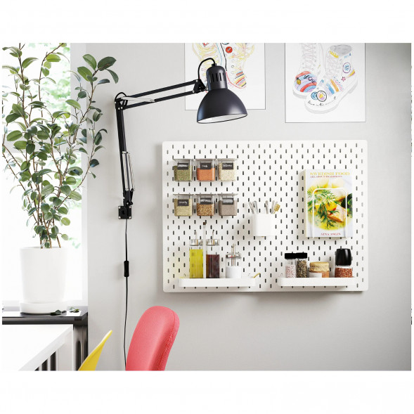 Лампа рабочая IKEA TERTIAL, черный в Омске