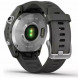Умные часы Garmin Fenix 7s серебристый с графитовым силиконовым ремешком 010-02539-01 в Омске