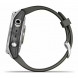 Умные часы Garmin Fenix 7s серебристый с графитовым силиконовым ремешком 010-02539-01 в Омске