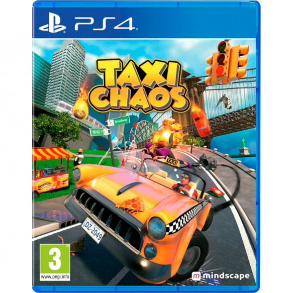 Игра Taxi Chaos [PS4, русские субтитры] в Омске