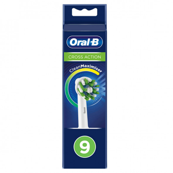 Насадки на зубные щетки Oral-B Cross Action, 9 шт. в Омске