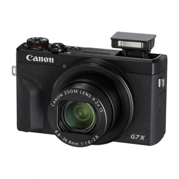 Фотоаппарат Canon PowerShot G7X Mark III, чёрный в Омске