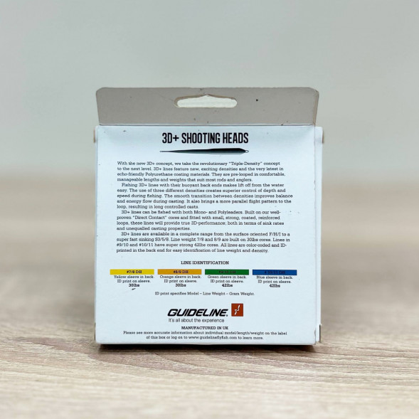 Рыболовная леска Guideline Power Taper 3D+ #37781 9/10 DH, Blue в Омске