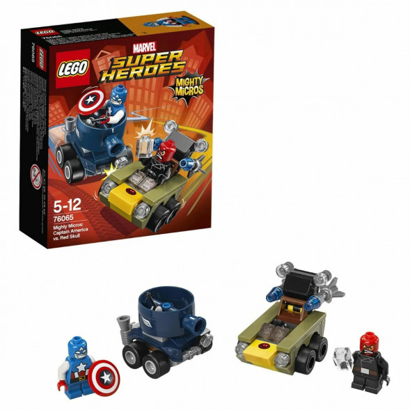 Конструктор LEGO Super Heroes 76065 Капитан Америка против Красного Черепа в Омске