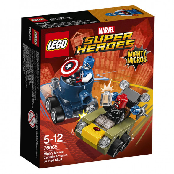 Конструктор LEGO Super Heroes 76065 Капитан Америка против Красного Черепа в Омске