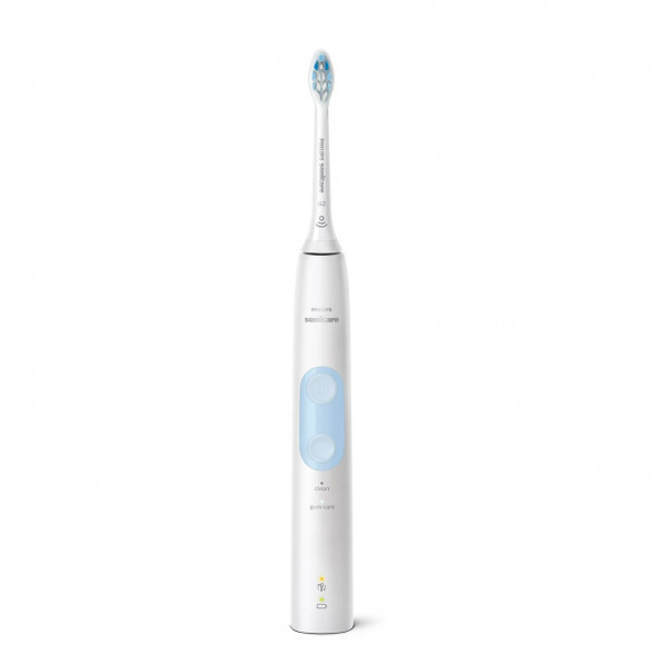 Электрическая звуковая зубная щетка Philips Sonicare ProtectiveClean 4500, White в Омске