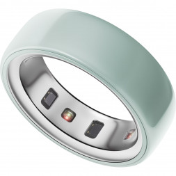 Умное кольцо Oura Ring 4 Ceramic (размер 15), Морской прилив/Tide