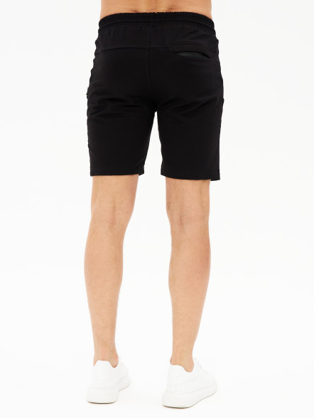 Шорты мужские трикотажные, черный, XXXL в Омске