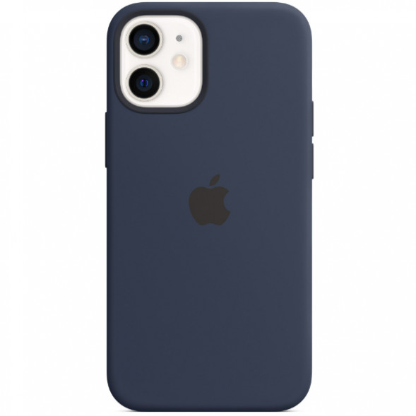 Силиконовый чехол MаgSafe для Apрle iPhone 12 mini, Deep Navy в Омске