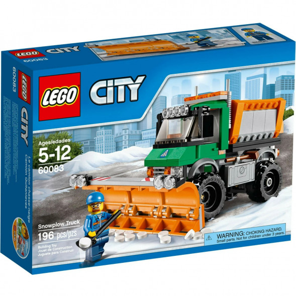 Конструктор LEGO City 60083 Снегоуборочный грузовик в Омске