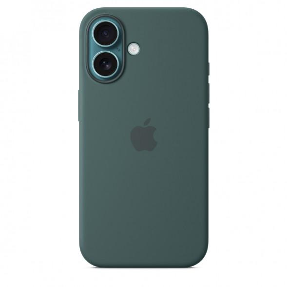 Чехол Apple для iPhone 16 Silicone MagSafe, Lake Green (MYY83ZM/A) в Омске