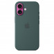 Чехол Apple для iPhone 16 Silicone MagSafe, Lake Green (MYY83ZM/A) в Омске