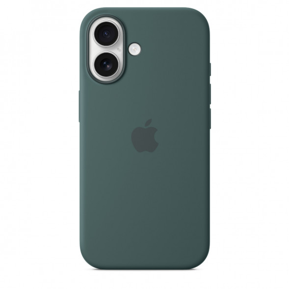 Чехол Apple для iPhone 16 Silicone MagSafe, Lake Green (MYY83ZM/A) в Омске