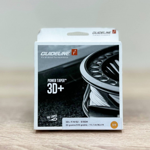 Рыболовная леска Guideline Power Taper 3D+ #37765 8/9 DH, Green в Омске