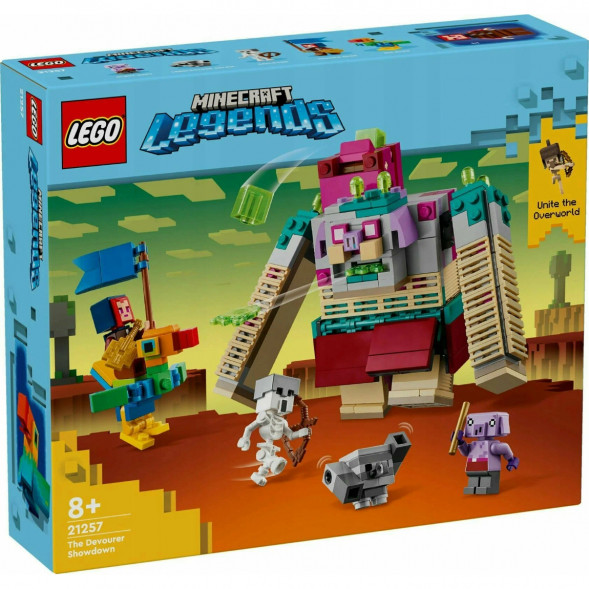 Конструктор LEGO Minecraft 21257 Схватка с Пожирателем в Омске