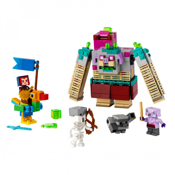 Конструктор LEGO Minecraft 21257 Схватка с Пожирателем в Омске