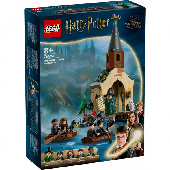 Конструктор LEGO Harry Potter 76426 Лодочный домик в замке Хогвартс в Омске