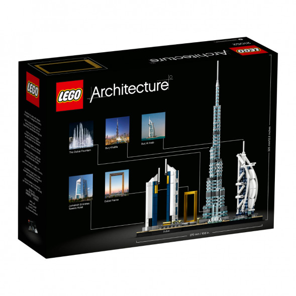 Конструктор LEGO Architecture 21052 Дубай в Омске