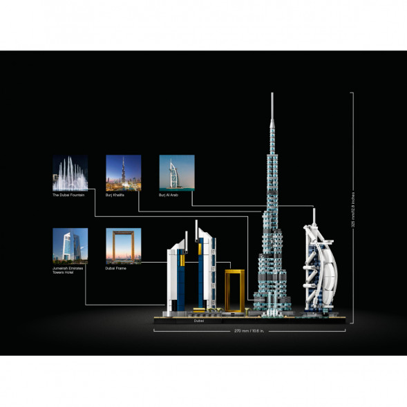 Конструктор LEGO Architecture 21052 Дубай в Омске