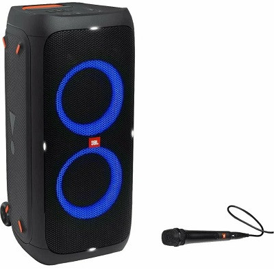 Портативная акустика JBL Partybox 310 + микрофон, 240 Вт, black в Омске