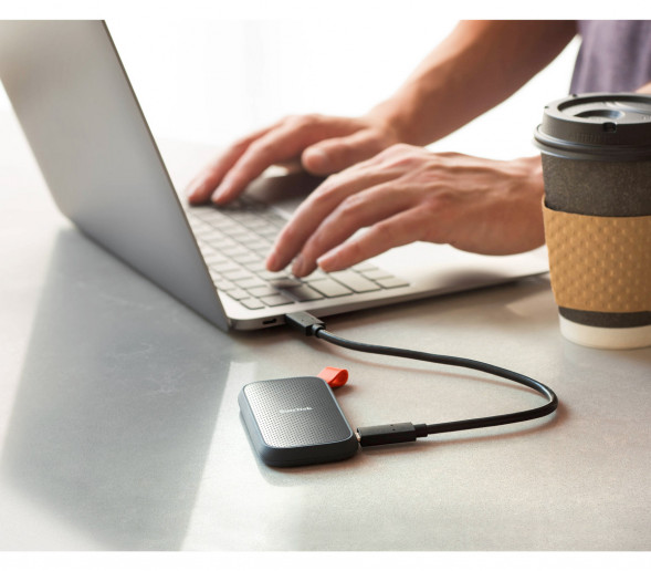 Внешний диск SanDisk Portable SSD 1TB 800Mb/s [SDSSDE30-1TOO-Z26] в Омске