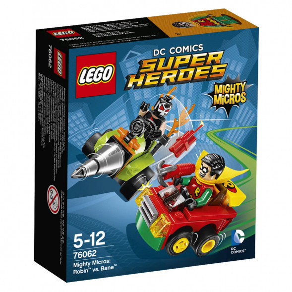 Конструктор LEGO Super Heroes 76062 Робин против Бэйна в Омске