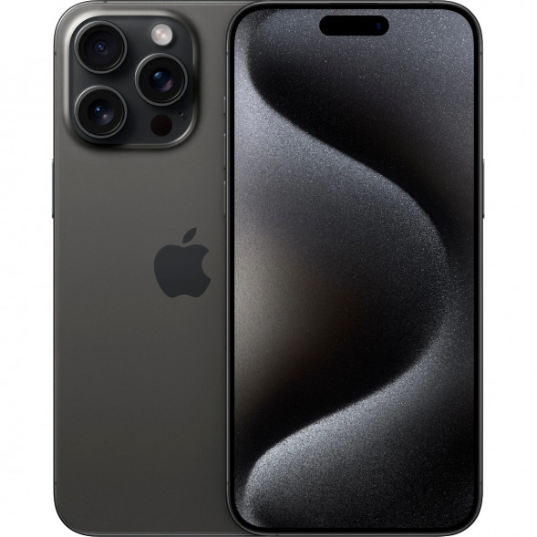 Смартфон Apple iPhone 15 Pro Max 512 ГБ, Black Titanium в Омске