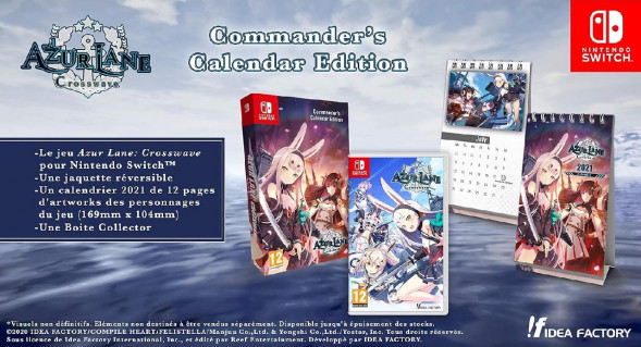 Игра Azur Lane: Crosswave. Commander&amp;#039;s Calendar Edition [Nintendo Switch, английская версия] в Омске