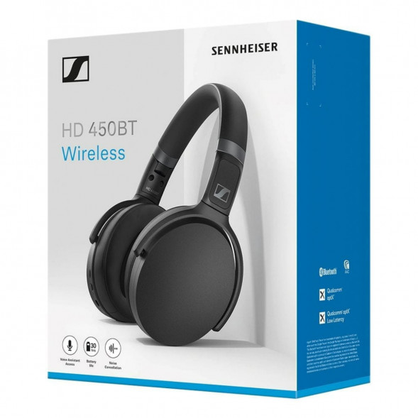 Беспроводные наушники Sennheiser HD 450BT, Black в Омске