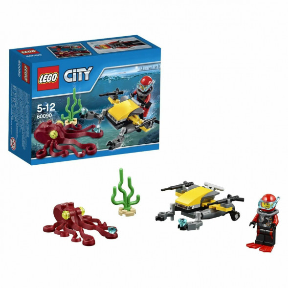 Конструктор LEGO City Deep Sea Explorers 60090 Глубоководный скутер в Омске
