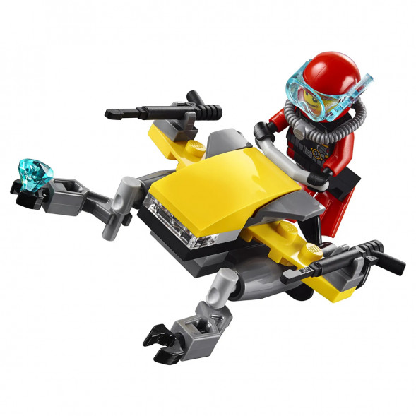 Конструктор LEGO City Deep Sea Explorers 60090 Глубоководный скутер в Омске