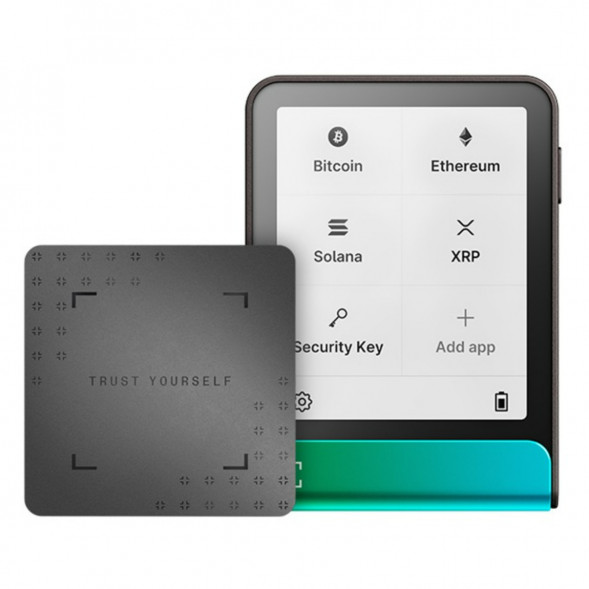 Аппаратный криптокошелек Ledger Flex, зеленый в Омске