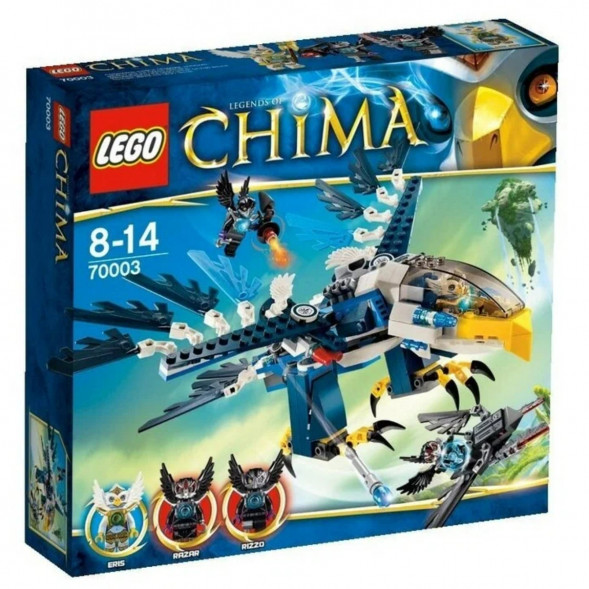 Конструктор LEGO Legends of Chima 70003 Перехватчик орлицы Эрис в Омске