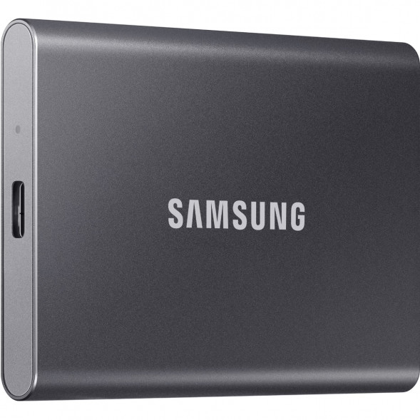 1 ТБ Внешний SSD Samsung T7, USB 3.2 Gen 2 Type-C, серый в Омске