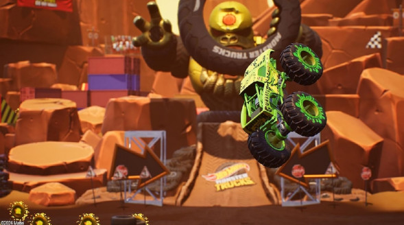 Игра Hot Wheels Monster Trucks: Stunt Mayhem [PS5, английская версия] в Омске