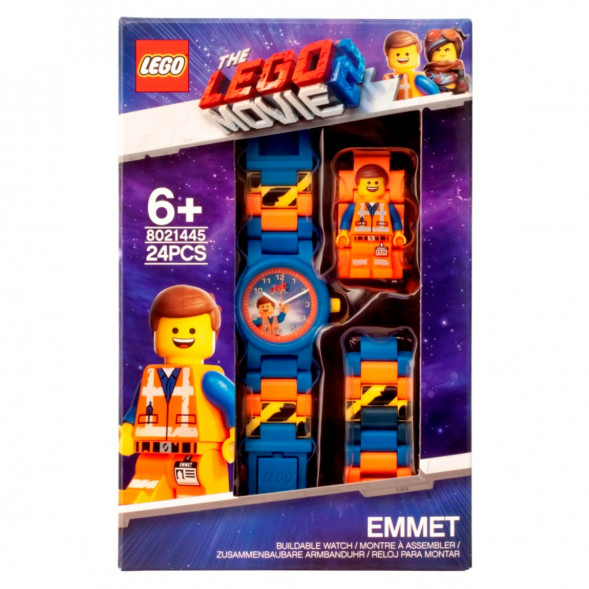 Часы LEGO Movie 8021445 «Emmet» с минифигуркой в Омске