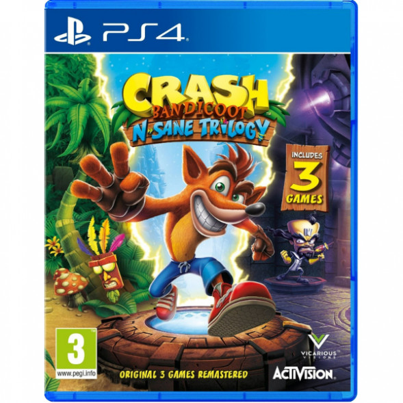 Игра Crash Bandicoot N-Sane Trilogy для PlayStation 4 в Омске
